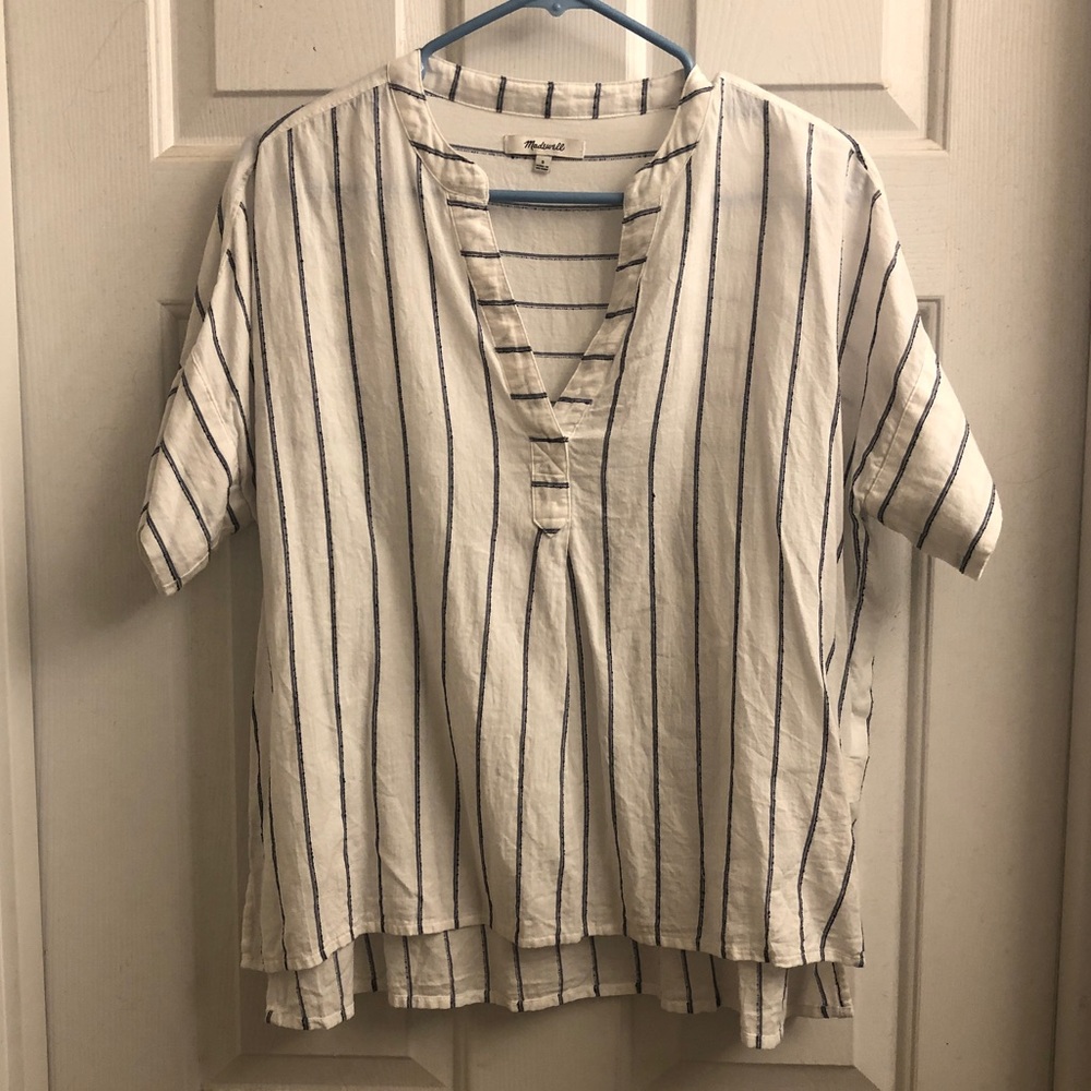 Madewell Lakeline popover top - Picture 2 of 12